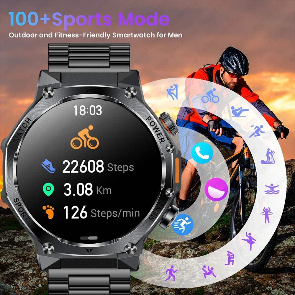 Stainless Steel Smart Watch