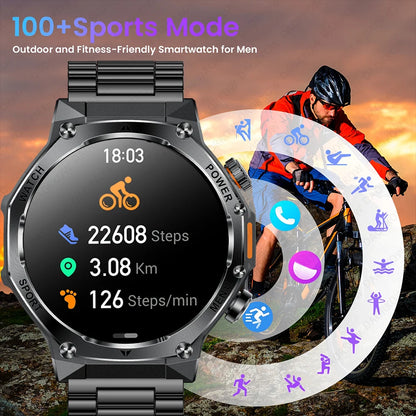 Stainless Steel Smart Watch