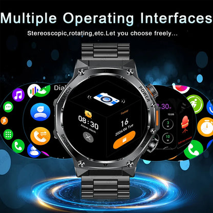 Stainless Steel Smart Watch